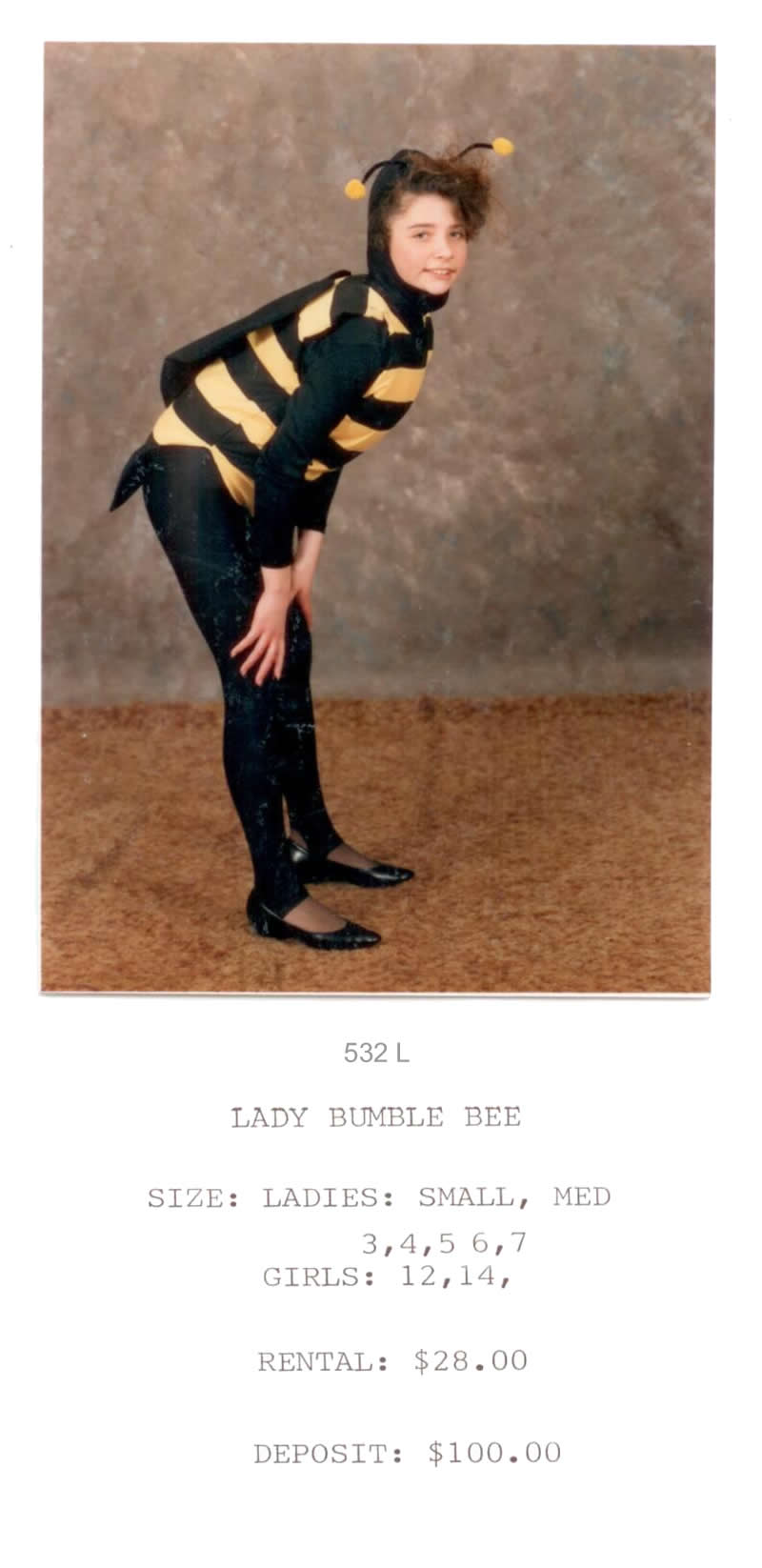 LADY BUMBLE BEE